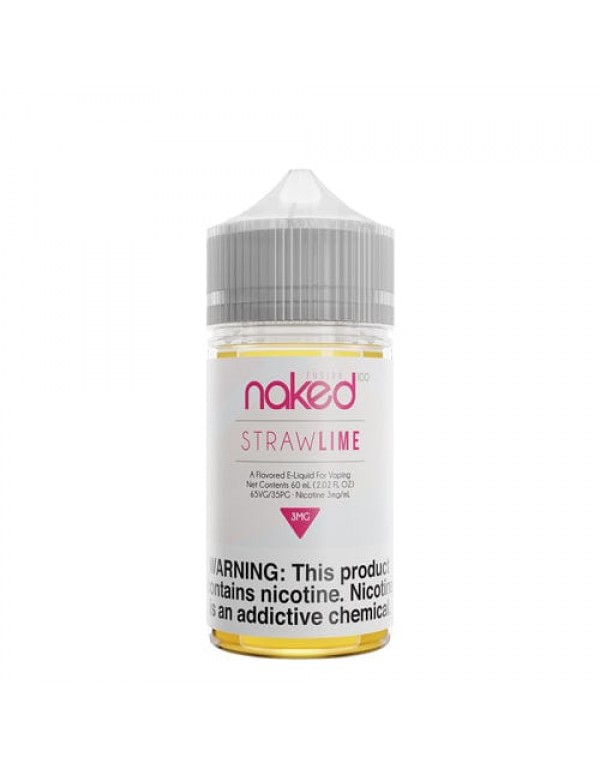 Naked 100 Fusion Straw Lime 60ml Vape Juice