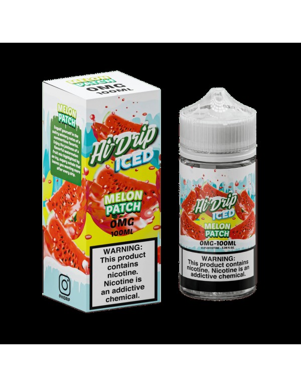 Hi-Drip Iced Melon Patch 100ml Vape Juice