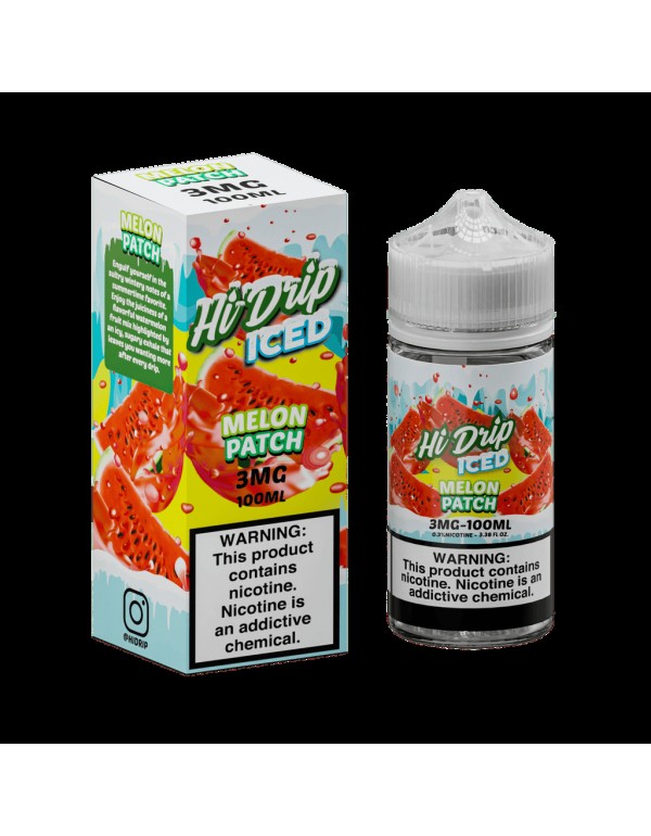Hi-Drip Iced Melon Patch 100ml Vape Juice