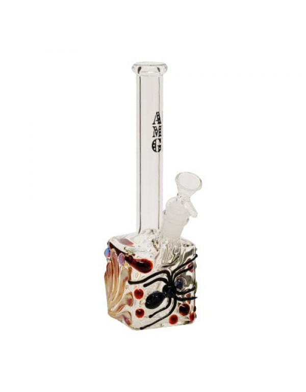 AMG Heady Spider Glass Cube Bong