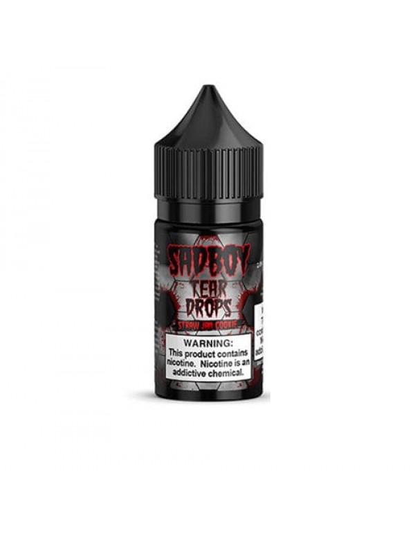 Sadboy Tear Drops Straw Jam Cookie 30ml Nic Salt V...