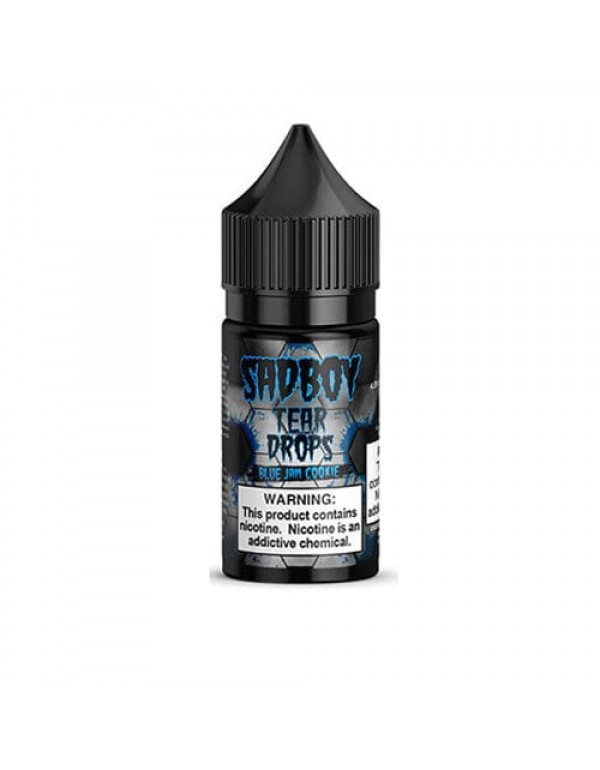 Sadboy Tear Drops Blue Jam Cookie 30ml Nic Salt Va...