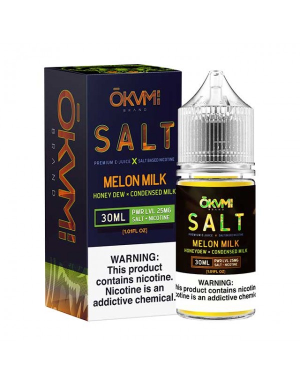 Okami Salts Melon Milk 30ml Nic Salt Vape Juice