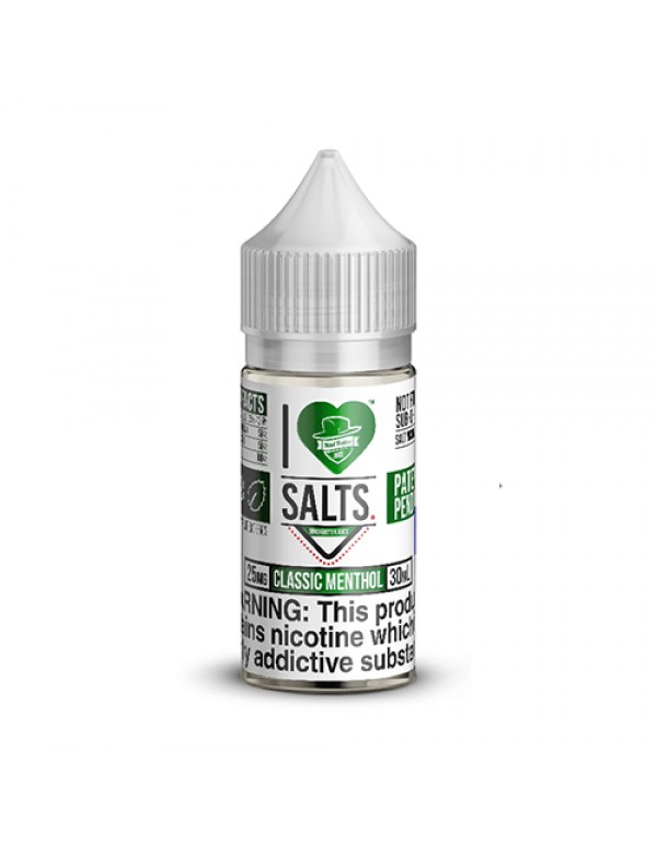 Mad Hatter I Love Salts Classic Menthol 30ml Nic S...