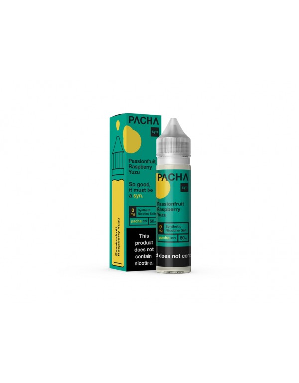 Pacha Syn Passion Fruit Raspberry Yuzu 60ml Vape J...