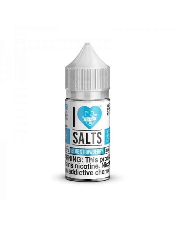 I Love Salts Blue Strawberry 30ml Nic Salt Vape Ju...
