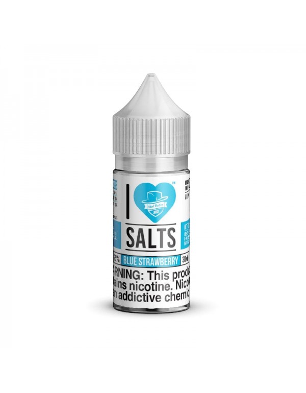 I Love Salts Blue Strawberry 30ml Nic Salt Vape Juice