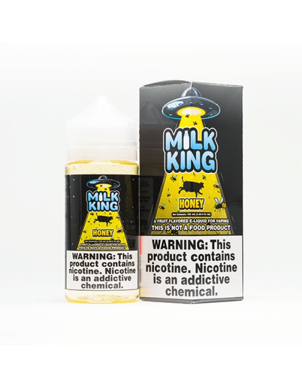 Milk King Honey Milk 100ml Vape Juice