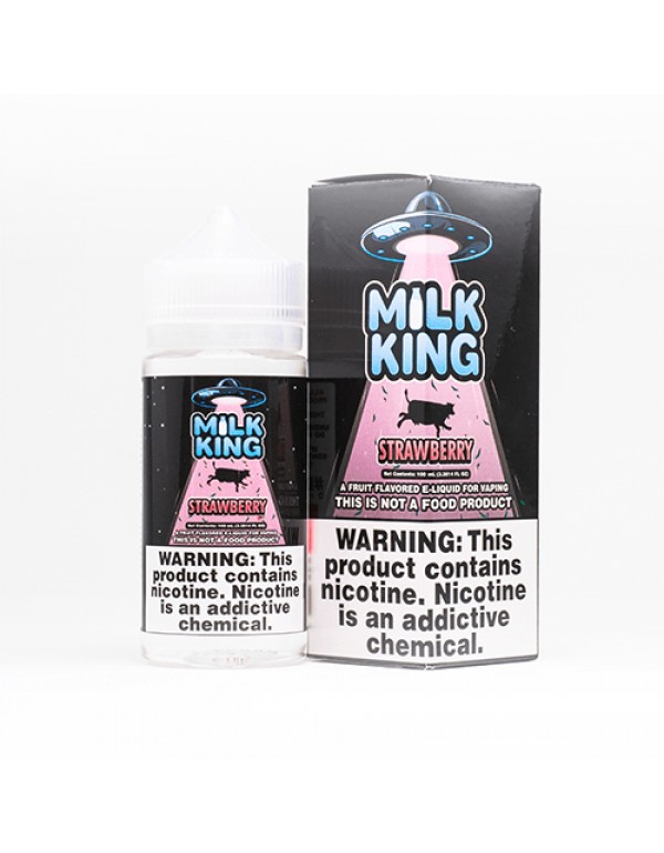 Milk King Strawberry Milk 100ml Vape Juice