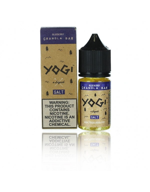 Yogi Salts Blueberry Granola Bar 30ml Nic Salt Vap...