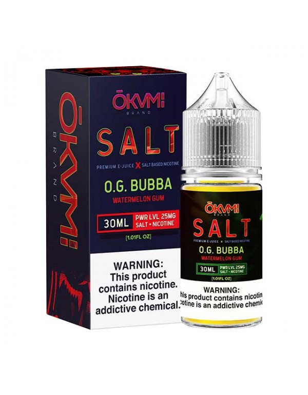 Okami Salts OG Bubba 30ml Nic Salt Vape Juice