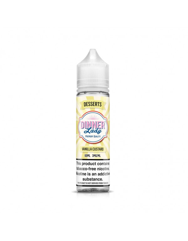 Vanilla Custard 60ml TF Vape Juice - Dinner Lady