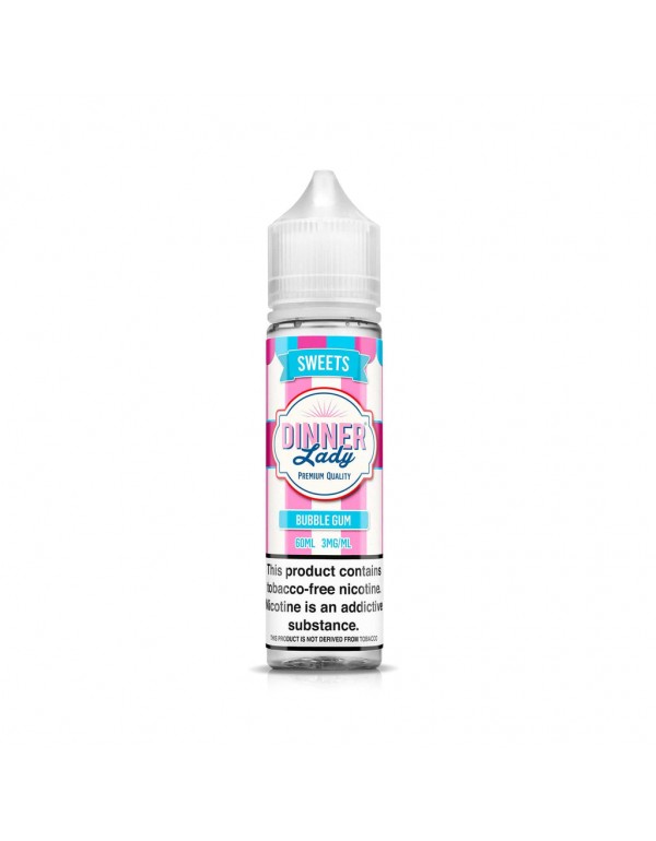 Bubblegum 60ml TF Vape Juice - Dinner Lady