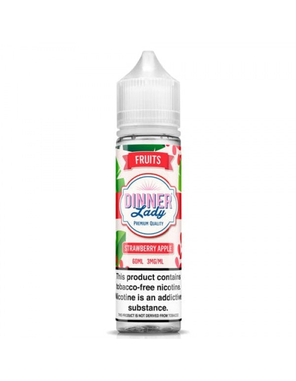 Strawberry Apple 60ml TF Vape Juice - Dinner Lady