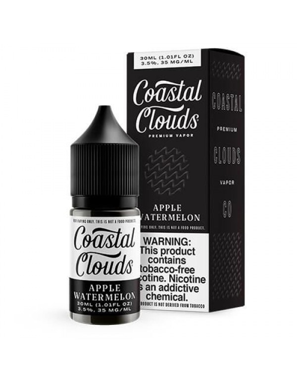 Coastal Clouds Apple Watermelon 30ml TF Nic Salt Vape Juice