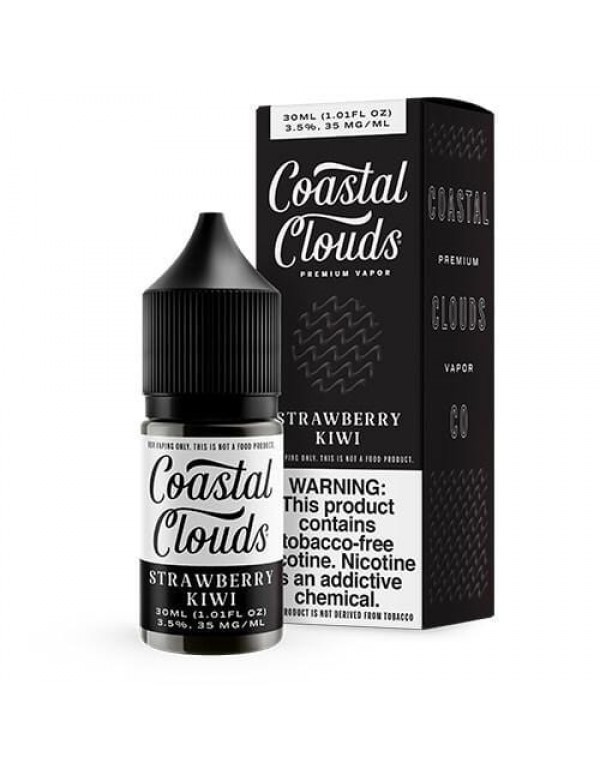 Coastal Clouds Strawberry Kiwi 30ml TF Nic Salt Va...