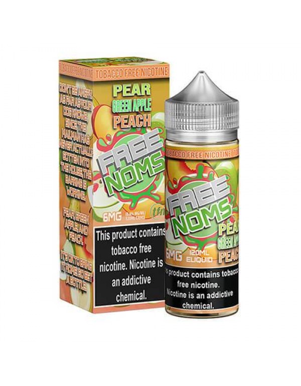 Pear Green Apple Peach TF 120ml Vape Juice - Free ...