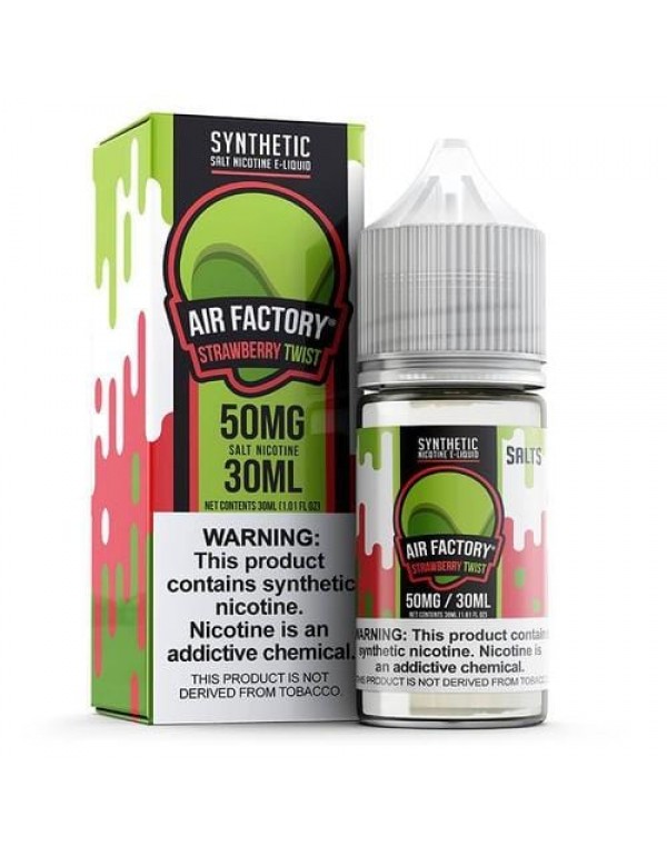 Air Factory Strawberry Twist 30ml TF Nic Salt Vape Juice