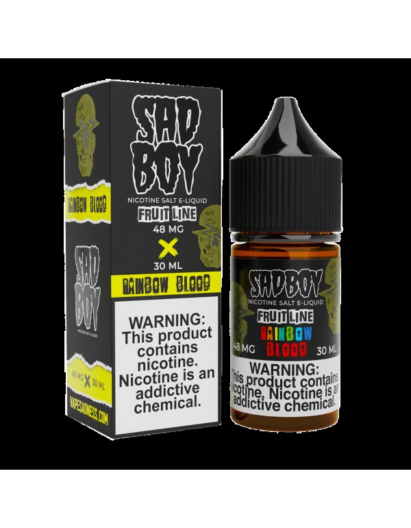 Sadboy Salts Rainbow Blood 30ml Nic Salt Vape Juic...