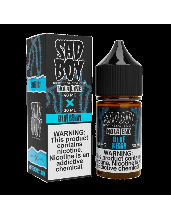 Sadboy Salts Blueberry Nola 30ml Nic Salt Vape Jui...