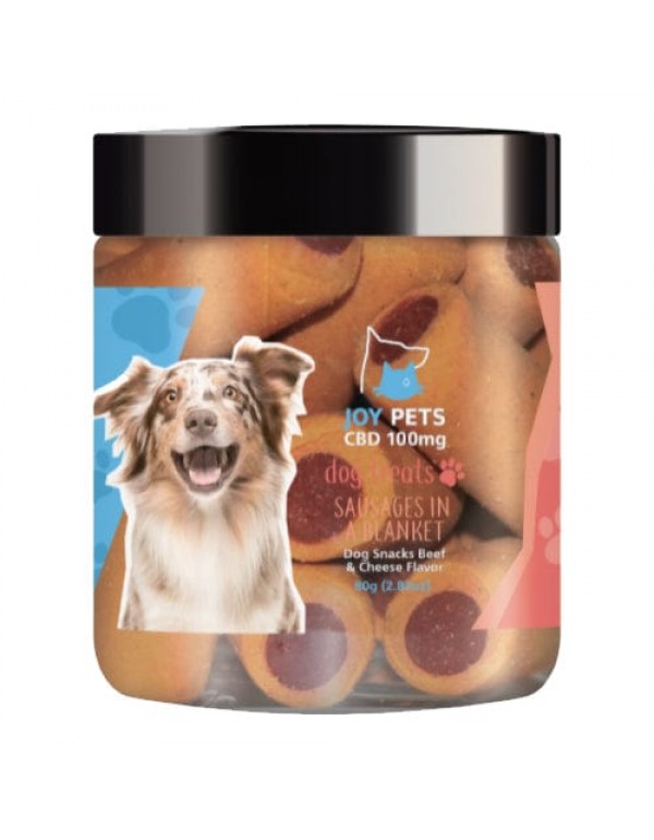 Joy Pets Sausage In A Blanket CBD Dog Treats