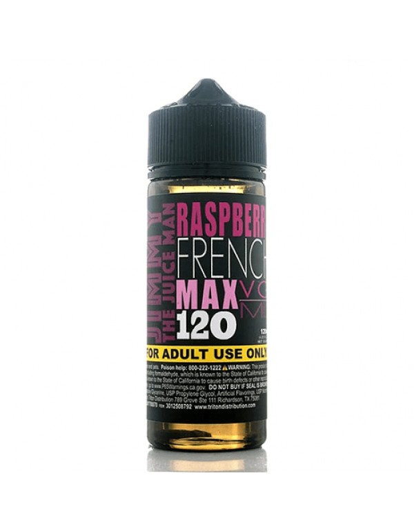 Raspberry French 100ml Synthetic Nicotine Vape Juice - Jimmy the Juice Man