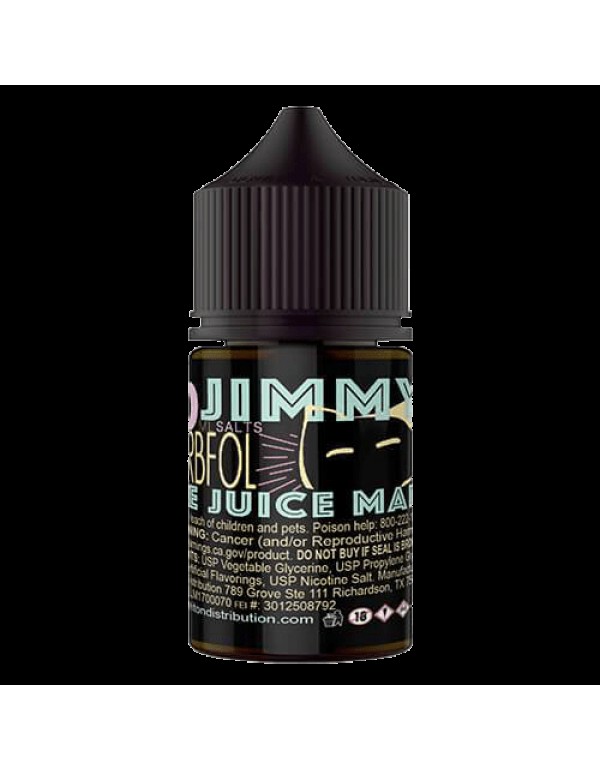 Shurbfol 30ml Synthetic Nic Salt Vape Juice - Jimm...
