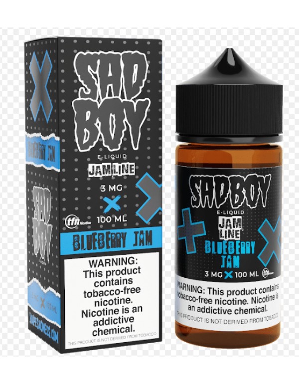 Sadboy Blueberry Jam Cookie 100ml Vape Juice