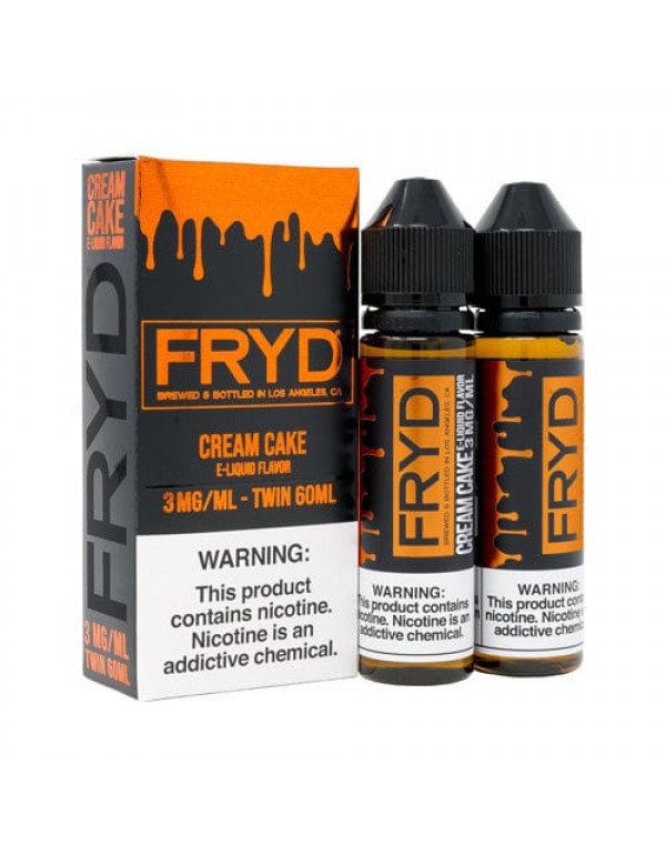 FRYD Twin Pack Cream Cake 2x 60ml Vape Juice