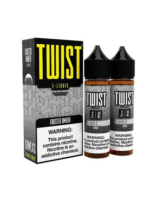 Twist E-Liquid Frosted Amber (Previously Frosted Sugar Cookie) 120ml Vape Juice