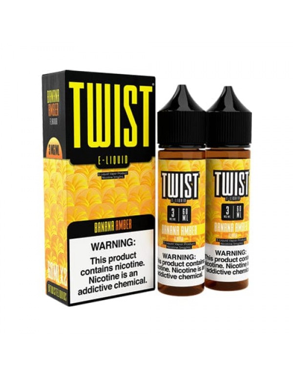 Banana Amber 2x 60ml (120ml) Vape Juice - Twist E-...