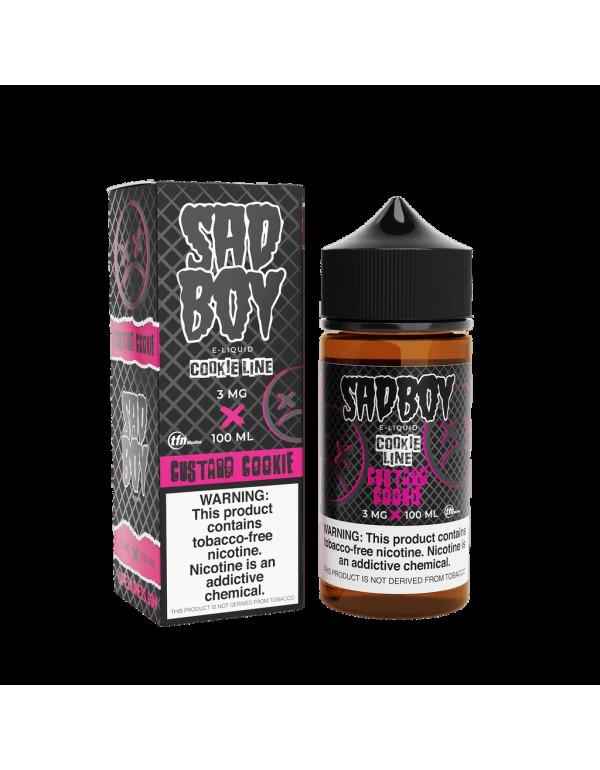 Sadboy Custard Cookie 100ml Vape Juice