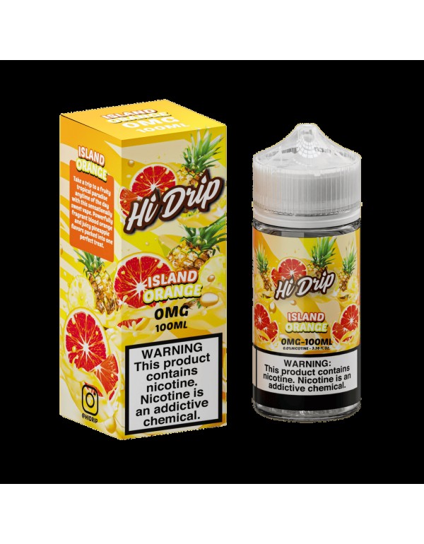 Hi-Drip Island Orange 100ml Vape Juice