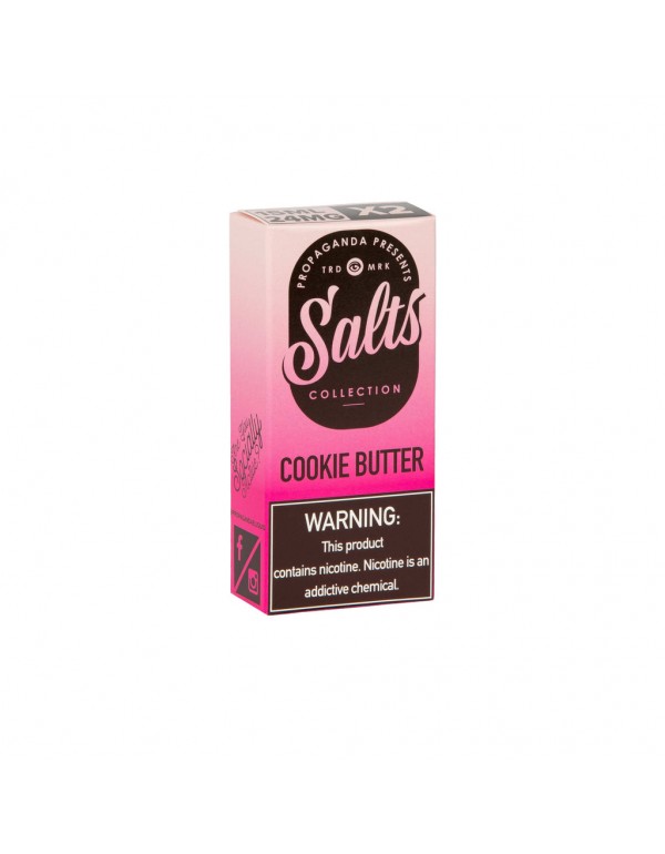 Propaganda Salts Cookie Butter 30ml Nic Salt Vape ...