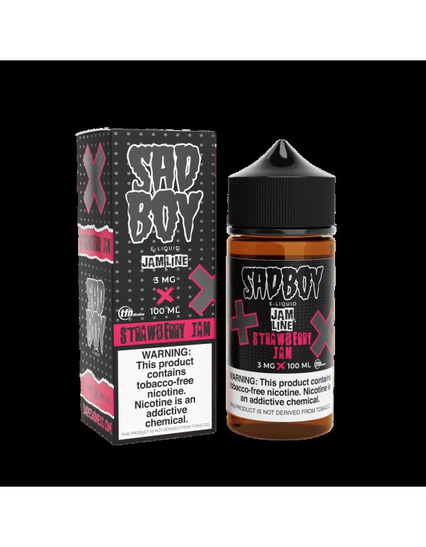 Sadboy Strawberry Jam Cookie 100ml Vape Juice