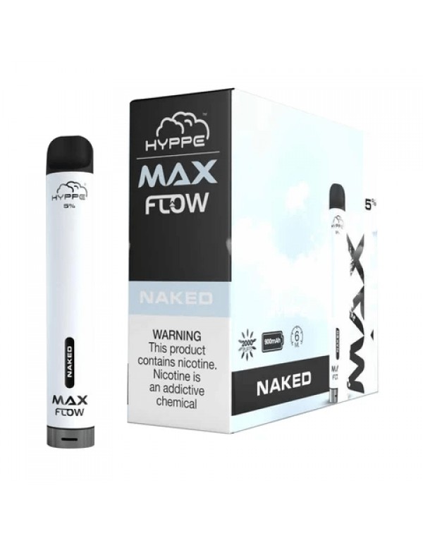 Hyppe Max Flow Disposable Vape - Naked