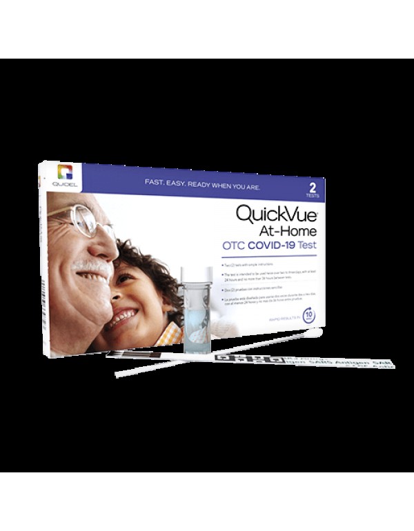 QuickVue OTC COVID-19 Test (Pack of 2)