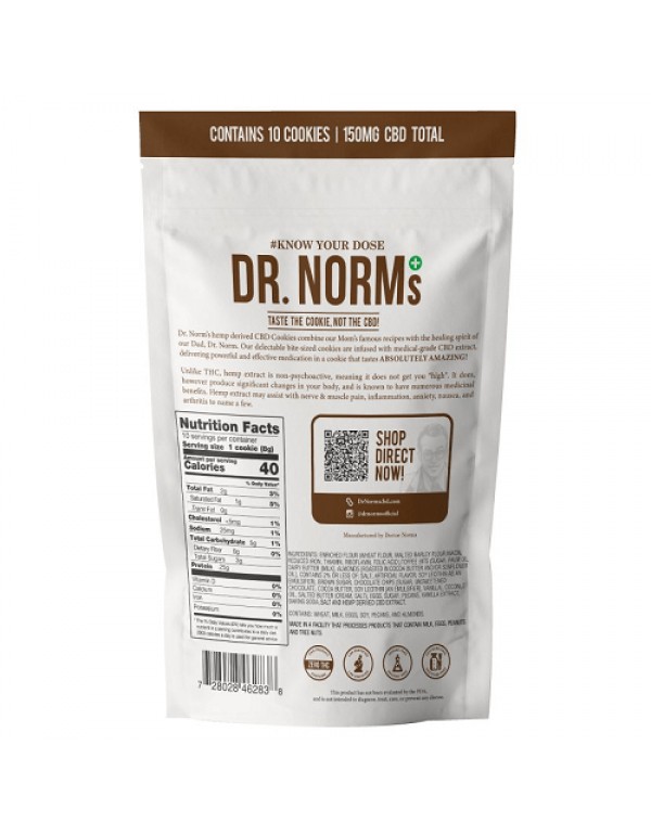 Dr. Norm's CBD Cookies - Pack of 10