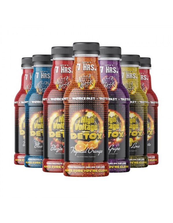 High Voltage 16oz Double Flush Detox Drink