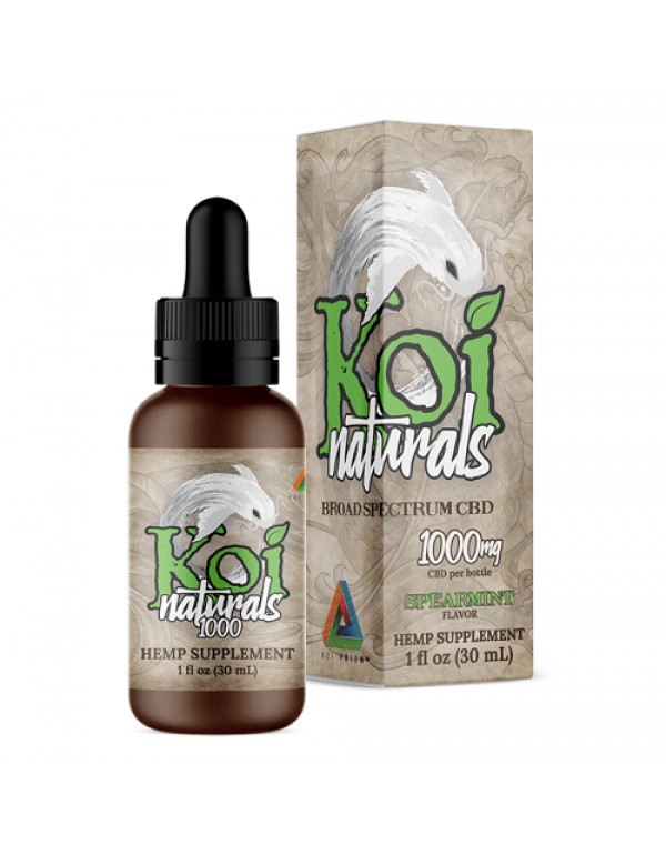 Koi Naturals Spearmint 30ml CBD Tincture