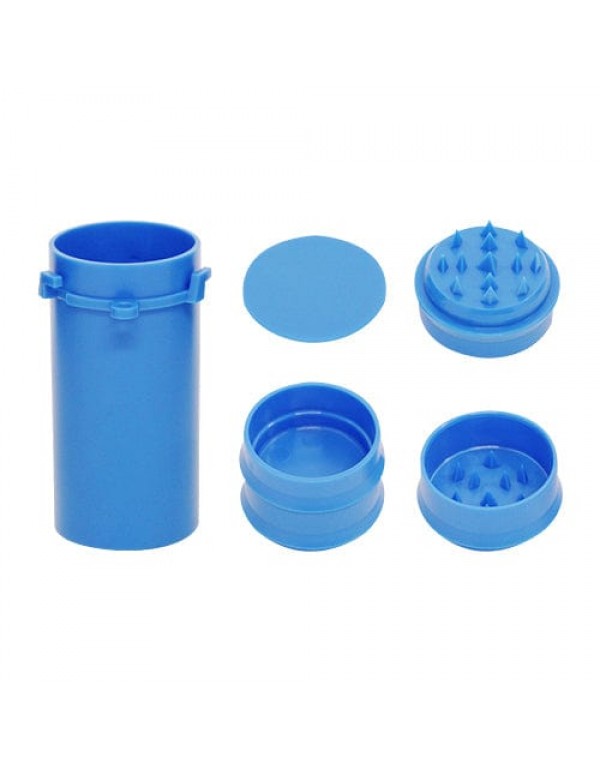 2-In-1 Plastic Grinder & Stash Jar