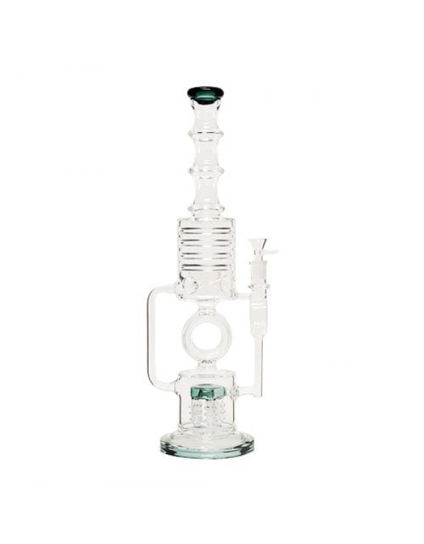 Large Glass Recycler w/ Donut Perc