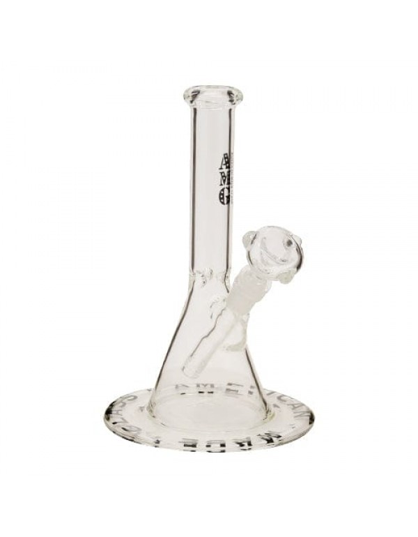 AMG 10" Wide Base Glass Beaker Bong