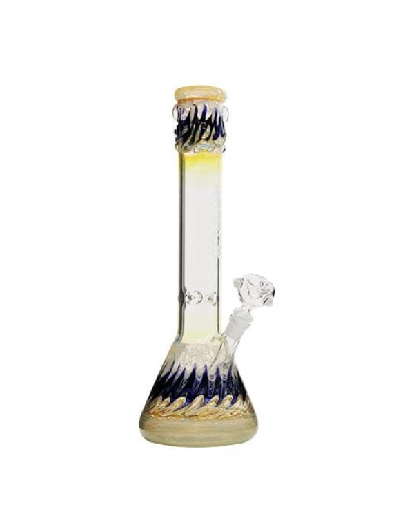 AMG 15" Fumed Glass Beaker Bong