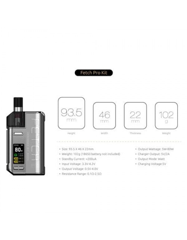 SMOK Fetch Pro Pod Device 80W Kit