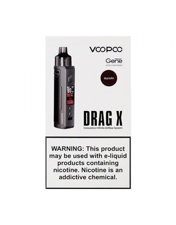 Drag X 80W Pod System - Voopoo