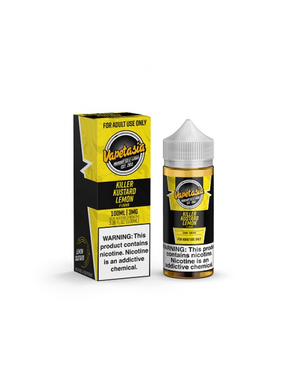 Vapetasia Killer Kustard Lemon 100ml Vape Juice