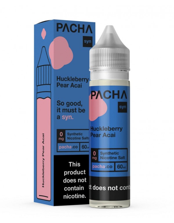 Pacha Syn Huckleberry Pear Acai 60ml Vape Juice