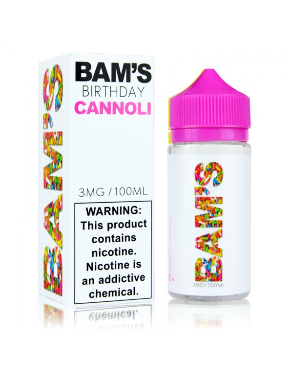 Bam's Birthday Cannoli 100ml Vape Juice