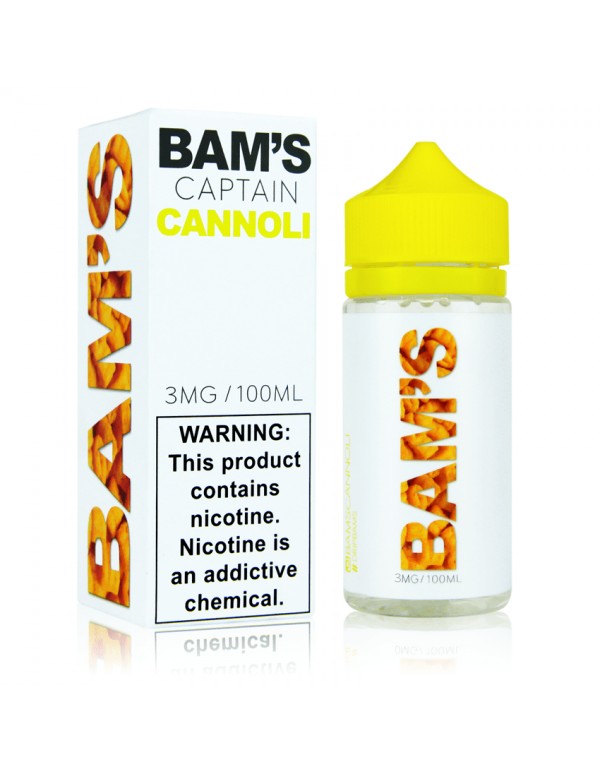 Bam's Captain Cannoli 100ml Vape Juice